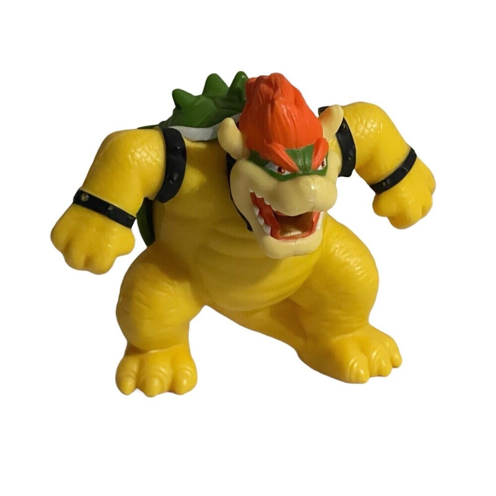 Super Mario Bros Movie Bowser 2023 McDonald's Happy Meal Action Figure Toy #7